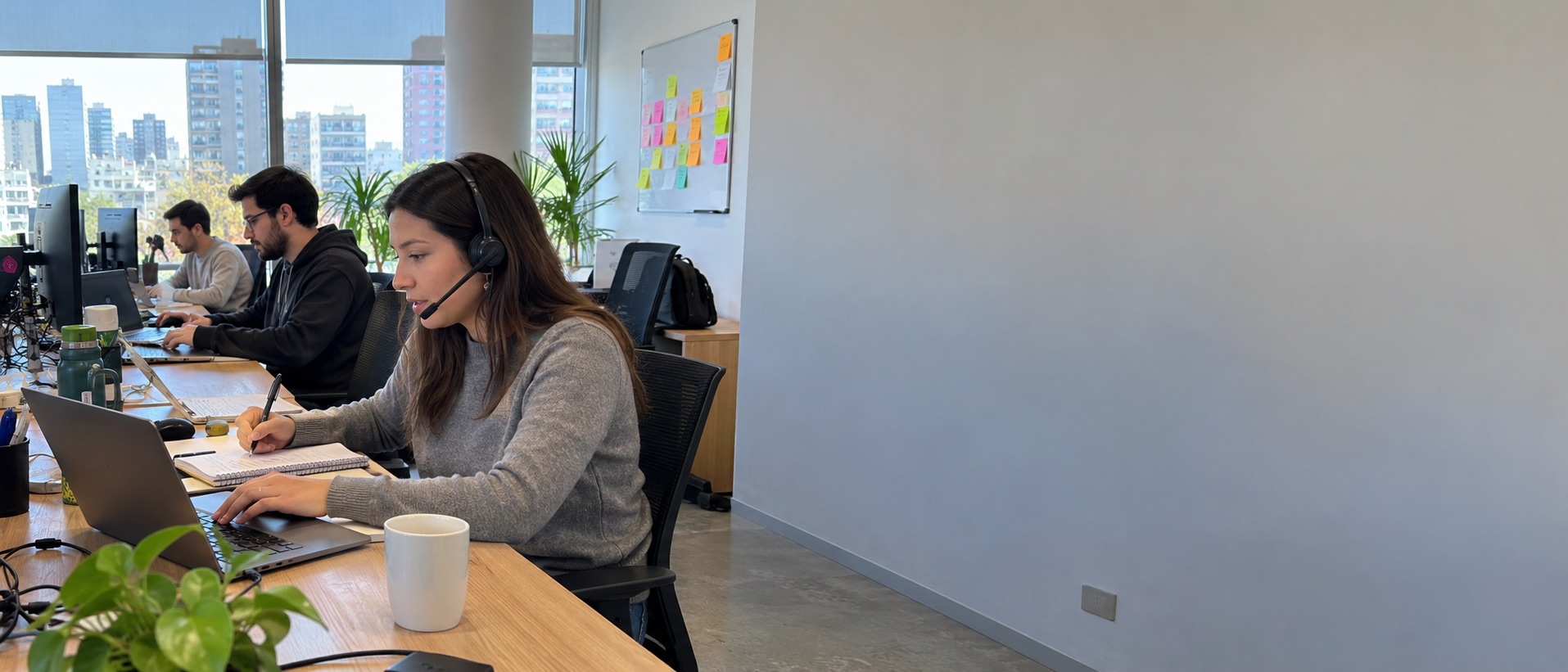 The Astra team at work